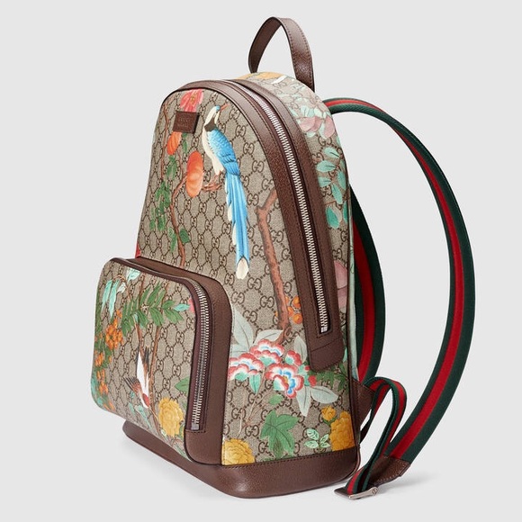 gucci backpack floral